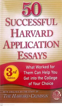 Image of 50 Succesful Harvard Application Essays