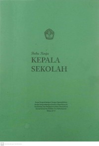 Image of Buku Kerja Kepala Sekolah
