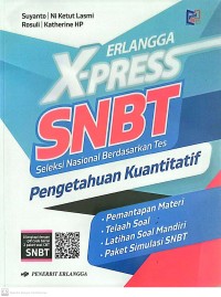 Image of Erlangga X-Press SNBT : Pengetahuan Kuantitaif 