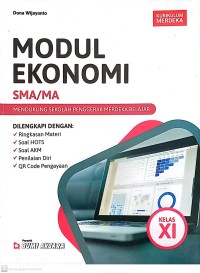 Image of Modul Ekonomi SMA/MA : Mendukung Sekolah Penggerak Merdeka Belajar Kelas XI