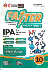 Image of Faster SMA/MA Kelas 10 : IPA