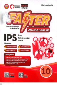 Image of Faster SMA/MA Kelas 10 : IPS