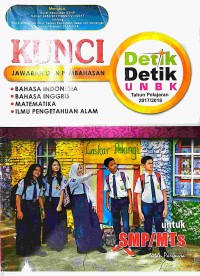 Image of Kunci Jawaban dan Pembahasan Detik-Detik UNBK Tahun Pelajaran 2017/2018 Untuk SMP/MTs