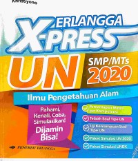 Image of Erlangga X-Press UN SMP/MTs 2020 : Ilmu Pengetahuan Alam