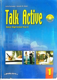 Image of Talk Active Senior High School Year X : Kurikulum 2013 Eds 2016