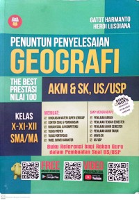 Image of Penuntun Penyelesaian Geografi AKM & SK, US/USP Kelas X-XI-XII SMA/MA