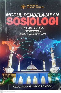 Image of Modul Pembelajaran Sosiologi Kelas X SMA Semester I