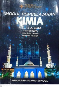 Image of Modul Pembelajaran Kimia Kelas XI SMA Semester I