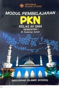 Image of Modul Pembelajaran PKN Kelas XII SMA Semester I