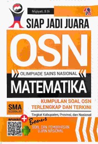 Image of Siap Jadi Juara OSN : Olimpiade Sains Nasional : Matematika : Kumpulan Soal OSN Terlengkap dan Terkini
