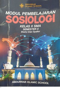 Image of Modul Pembelajaran Sosiologi Kelas X SMA Semester II