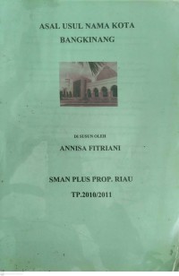 Image of Asal Usul Nama Kota Bangkinang
