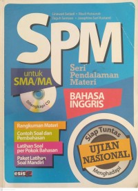 Image of SPM (Seri Pedalaman Materi) : Bahasa Inggris : Siap Tuntas Ujian Nasional Menghadapi