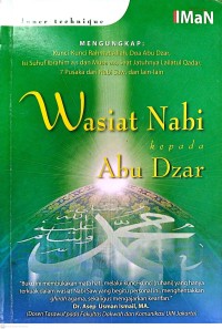 Image of Wasiat Nabi Kepada Abu Dazar