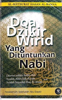 Image of Doa Dzikir Wirid Yang Dituntun Nabi