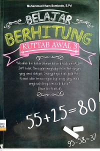Image of Belajar Berhitung : Kuttab Awal 3