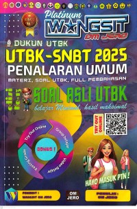 Image of Dukun UTBK-SNBT 2025 Penalaran Umum (Materi, Soal UTBK, Full Pembahasan) : Soal Asli UTBK : Belajar Minimal, Hasil Maksimal