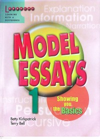 Image of Model Essays : Showing You The Basics