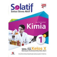 Image of Solatif Kimia SMA/MA Kelas X K13